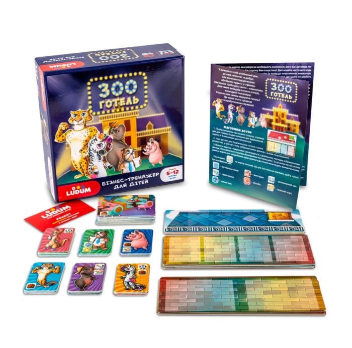 Настольная игра Ludum Зоотель (укр.) (LG2046-56) - Ludum - фото 4