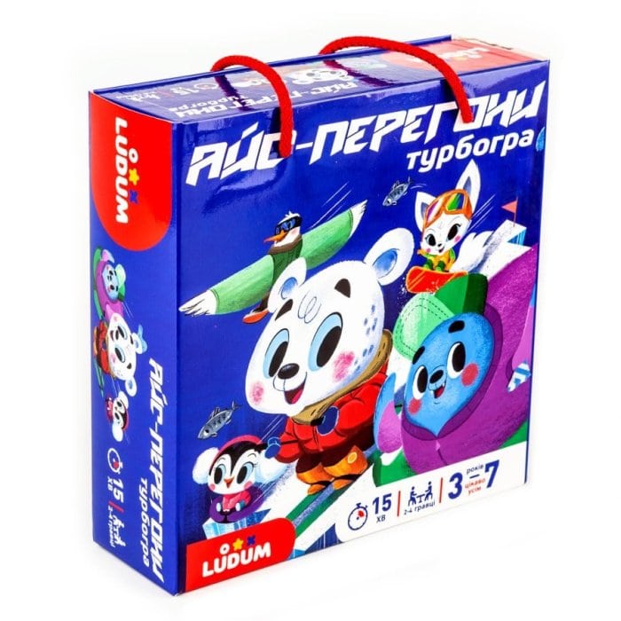 Настольная игра Ludum Айс-гонки (Айс-перегони) (укр.) (LG2047-53) - Ludum - фото 1