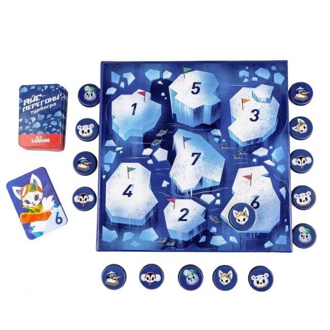 Настольная игра Ludum Айс-гонки (Айс-перегони) (укр.) (LG2047-53) - Ludum - фото 2