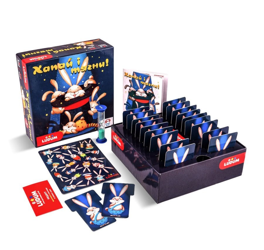 Настольная игра Ludum Хватай и тащи! (Хапай і тягни!) (укр.) (LG2047-51) - Ludum - фото 2