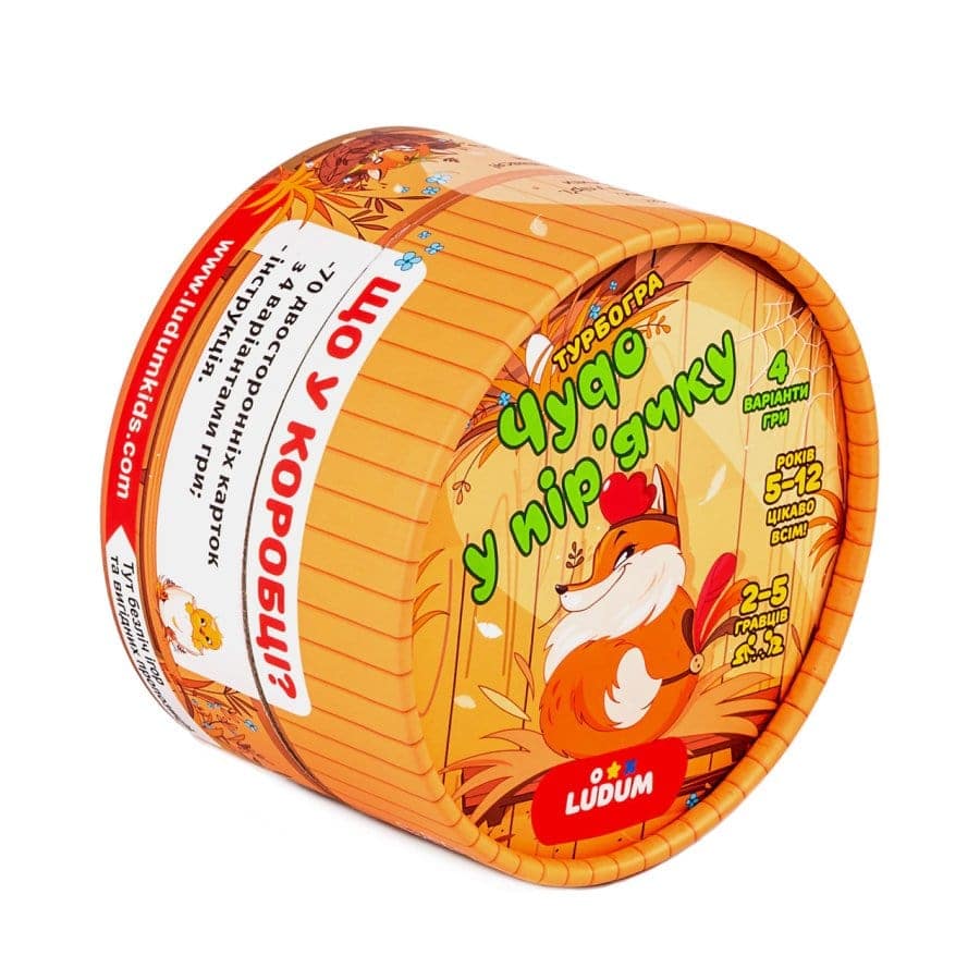 Настольная игра Ludum Чудо в перьях (Чудо у пір'ячку) (укр.) (LG2045-57) - Ludum - фото 1