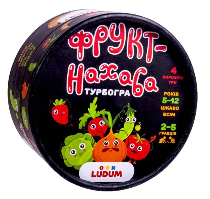 Настольная игра Ludum Наглый фрукт (Фрукт-нахаба) (укр.) (LG2047-52) - Ludum Настольная игра Ludum Наглый фрукт (Фрукт-нахаба) (укр.) (LG2047-52) - Ludum - Моя твоя не проиграть