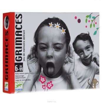Настольная игра Djeco Гримасы (Grimaces) (DJ05169) - DJECO Настольная игра Djeco Гримасы (Grimaces) (DJ05169) - DJECO - Моя твоя не проиграть
