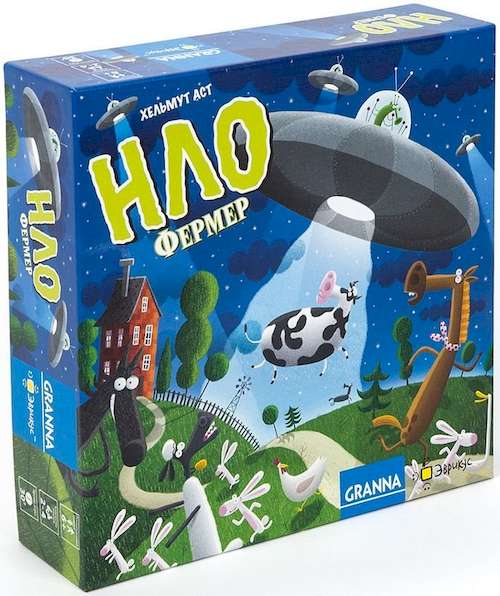 Настольная игра Granna НЛО Фермер (Ufofarmer) (82074) - Granna - фото 1