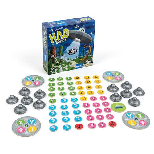 Настольная игра Granna НЛО Фермер (Ufofarmer) (82074) - Granna - фото 2