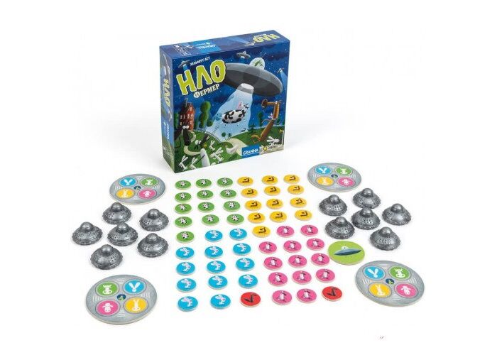 Настольная игра Granna НЛО Фермер (Ufofarmer) (82074) - Granna - фото 5