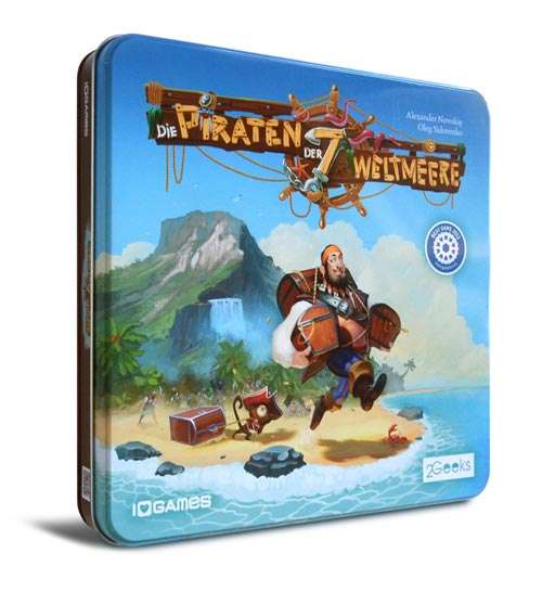 Настольная игра Igames Пираты 7 морей (Pirates of the 7 Seas) (нем.) (18001) - Igames Настольная игра Igames Пираты 7 морей (Pirates of the 7 Seas) (нем.) (18001) - Igames - Моя твоя не проиграть