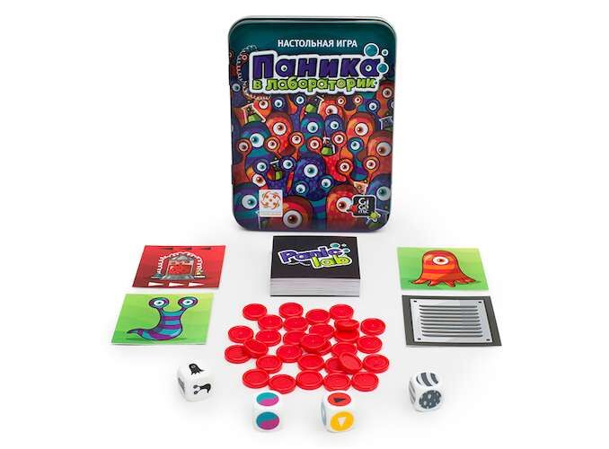 Настольная игра Gigamic Паника в лаборатории (Paniclab) (40073) - Gigamic - фото 3