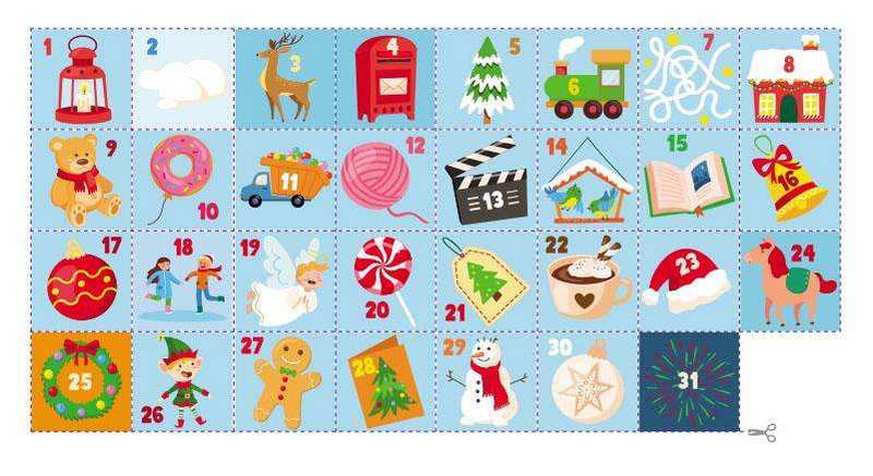 Адвент календар Святкове містечко Коваль Н. АРТ - фото 2