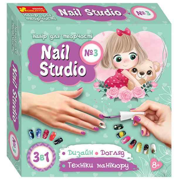 Набір для творчості Nail studio № 3 Ранок - Новорічна Україна
