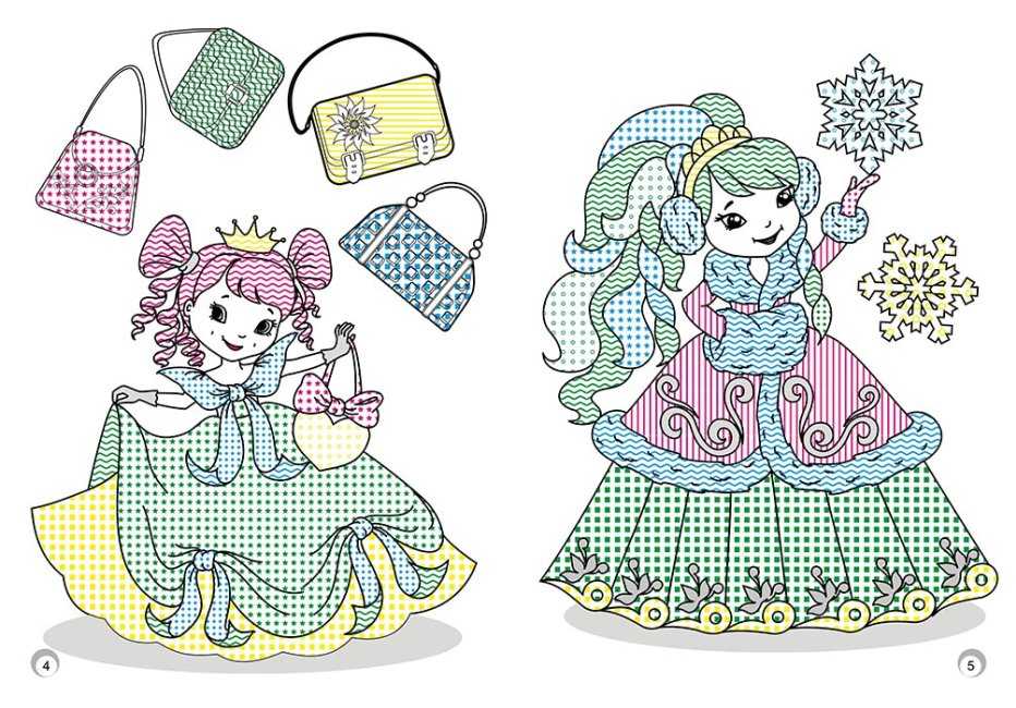 Веселі кольори Казкові принцеси Малюй водою Ранок - фото 2