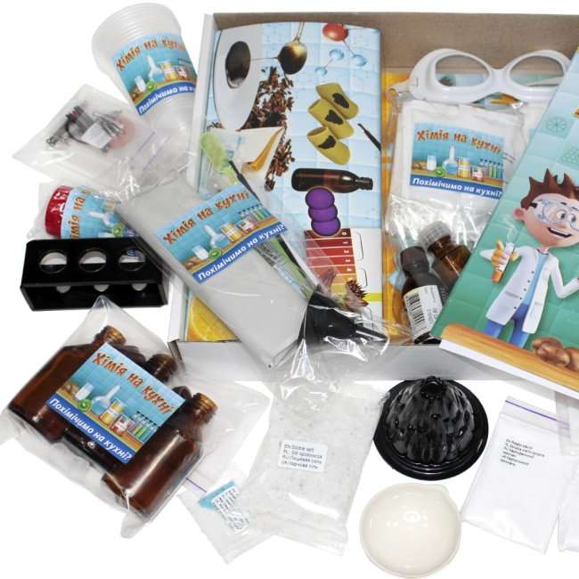 Набір для експериментів Хімія на кухні 10+ Ранок - фото 3