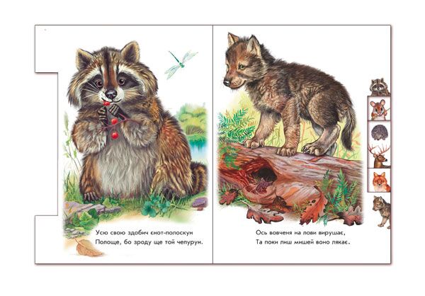 У лісі З аудіосупроводом Малятам про звіряток Ранок - фото 4