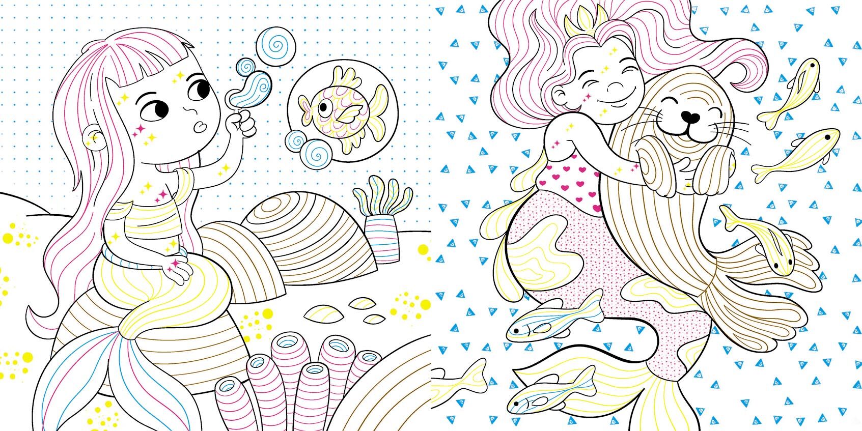 Русалоньки Нові водяні розмальовки Ранок - фото 2