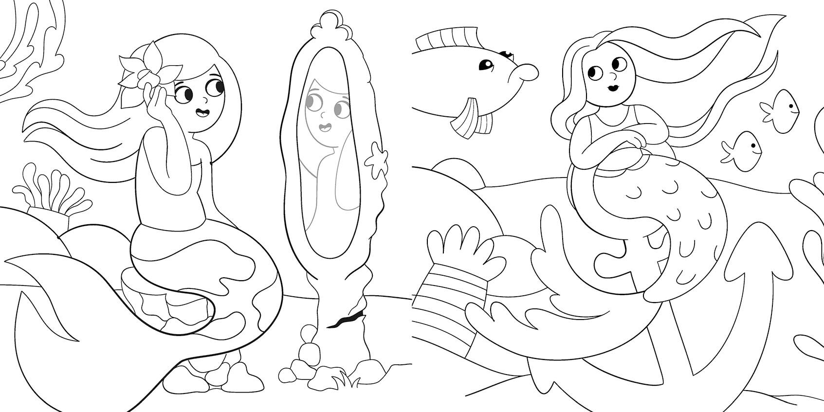 Русалоньки Нові водяні розмальовки Ранок - фото 3