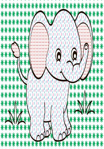 Екзотичні тварини Водні розмальовки Ранок - фото 4