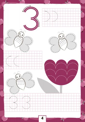 Багаторазові Прописи Цифри 1,2,3 Конопленко Ранок - фото 2