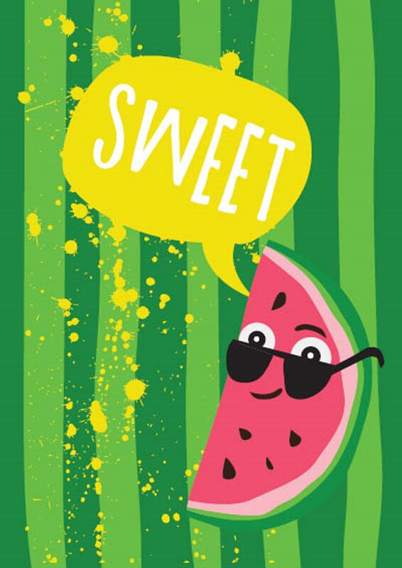 Канцелярія : А5, 7БЦ, 192, 55 оф., кл., Кавун Канцелярія : А5, 7БЦ, 192, 55 оф., кл., Кавун - Блокноти та скетчбуки