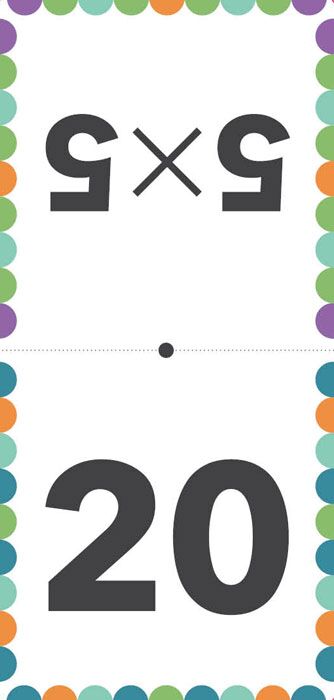 Математичне доміно. Таблиця множення. Перевір себе сам. Флавіо Фогароло Кергуру - фото 4