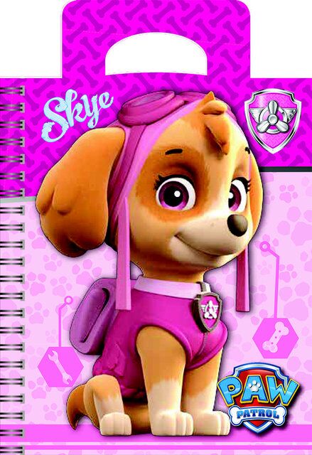 Блокнот для нотаток ф.А6, вирубка сумка, пружина, Серія PAW Patrol 50 аркушів № 2 Блокнот для нотаток ф.А6, вирубка сумка, пружина, Серія PAW Patrol 50 аркушів № 2 - Блокноти та скетчбуки