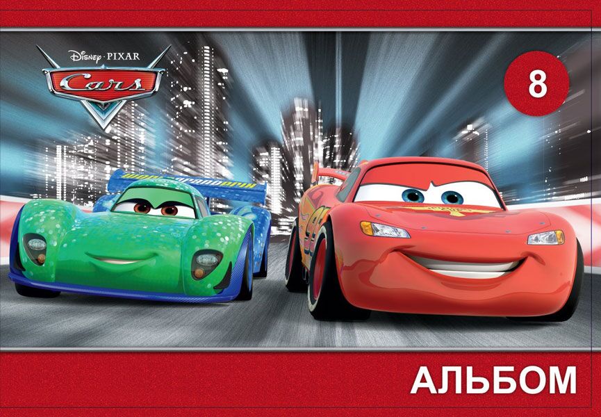 Альбом для малювання (скоба, 8арк.) Серія Cars 3 № 4 Альбом для малювання (скоба, 8арк.) Серія Cars 3 № 4 - Альбоми для малювання