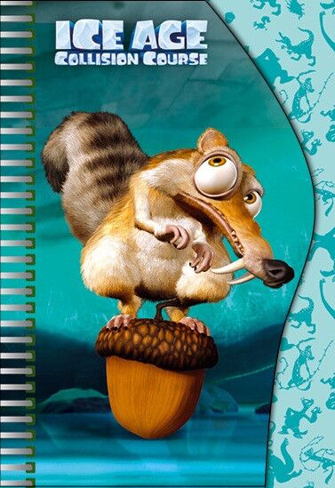 Блокнот для нотаток ф. А6, вирубка волна, пружина, Ice Age 50 аркушів № 2 Ранок Блокнот для нотаток ф. А6, вирубка волна, пружина, Ice Age 50 аркушів № 2 Ранок - Блокноти та скетчбуки