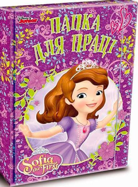 Папка для ручної праці ламінована А-4 на резинці Серія Sofia - фото 1