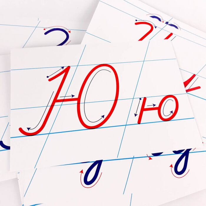 Картки великі Букви Укр прописні А5 (200х150 мм) Ранок - фото 2