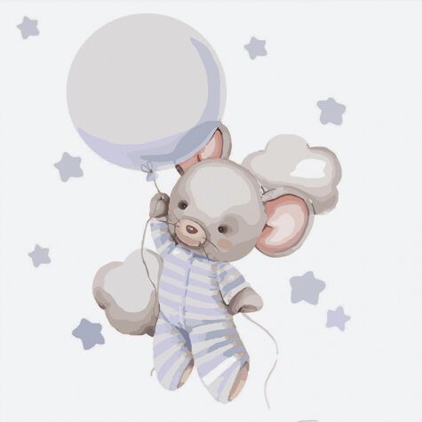 Картина по номерам Подорож до зірок 30*30 см Картина по номерам Подорож до зірок 30*30 см - Набори для розмальовування