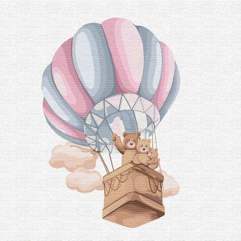 Картина по номерам Сімейний політ 30*30 см Картина по номерам Сімейний політ 30*30 см - Набори для розмальовування