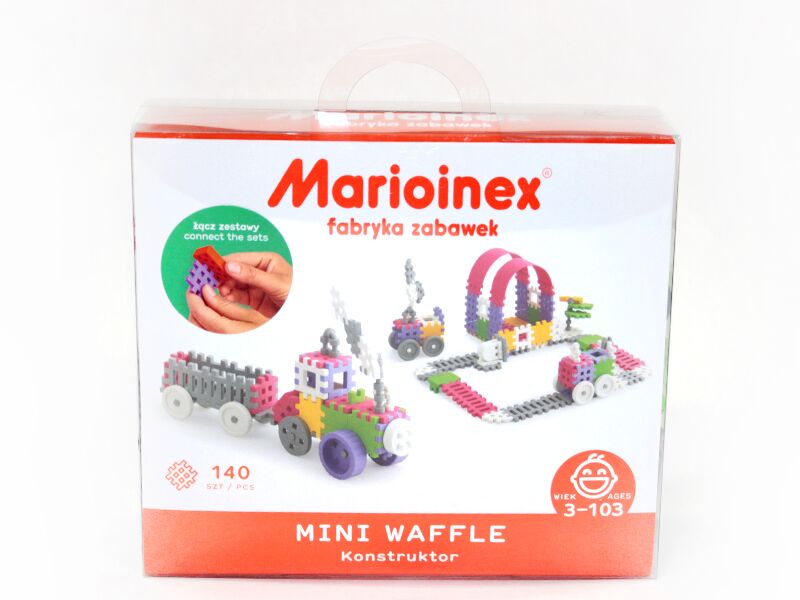 Конструктор MINI WAFFLE (140 деталей) №3 Конструктор MINI WAFFLE (140 деталей) №3 - Подарунок до Різдва
