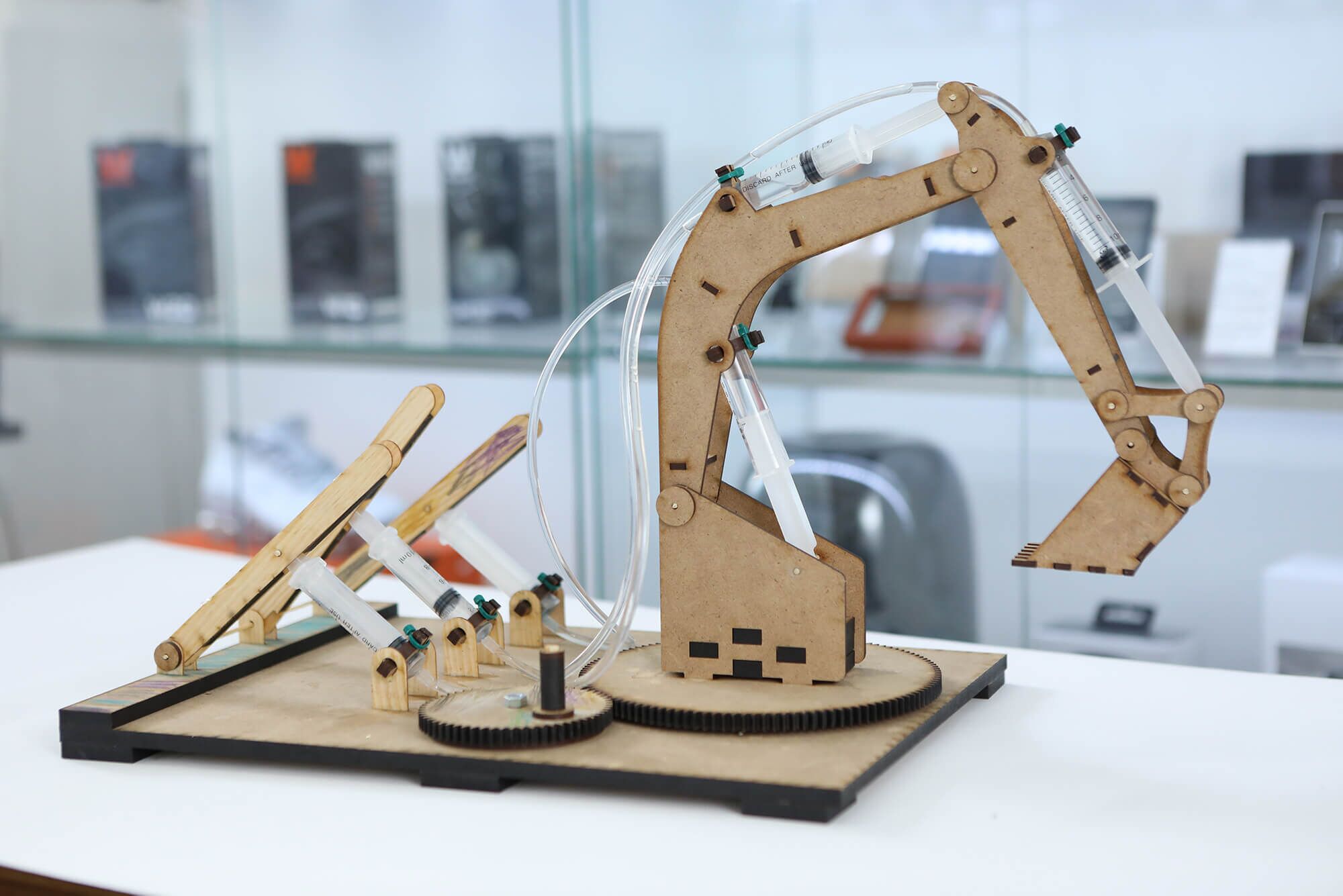 Гідравлічний конструктор екскаватор "Ковшик" - фото 3