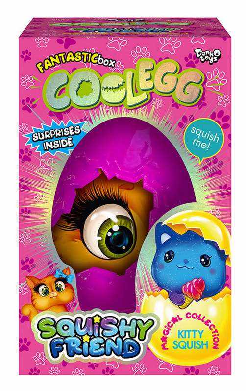 Креативна творчість Cool Egg яйце мале Кітті Danko Toys - Подарунок до Різдва