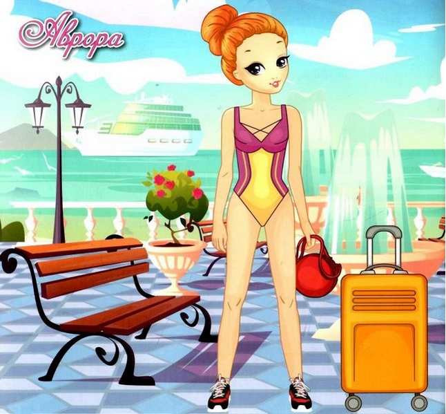 Одягни ляльку Салатова Яскраві наліпки 3+ Глорія - фото 2