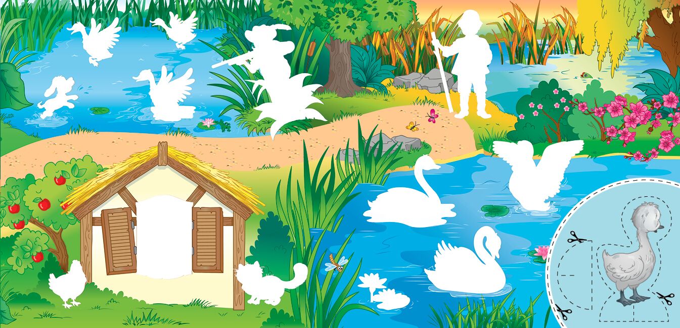 Казки по складах — Гидке каченя. 5+. УЛА. - фото 2