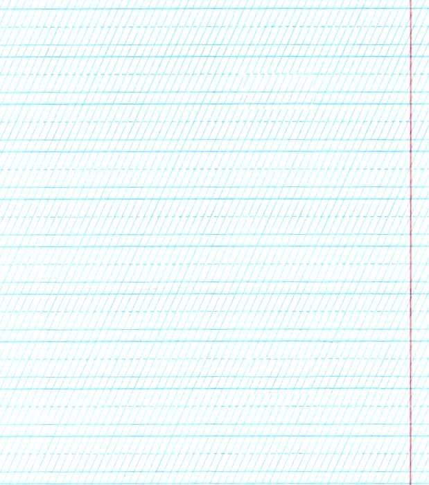 Каліграфічний зошит-шаблон. Збільшений розмір графічної сітки. (Синя обкладинка). - фото 2