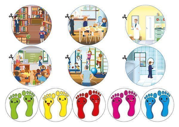 Комплект наочності для виготовлення лепбуків - Інтерактивна тематична тека Мій клас 1 клас НУШ Авт: Криса Т.М. Вид-во: Богдан - фото 4