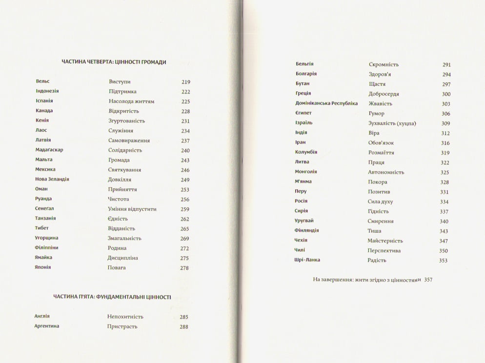 Компас цінностей. Уроки 101 країни про цілі, лідерство і життя - фото 5