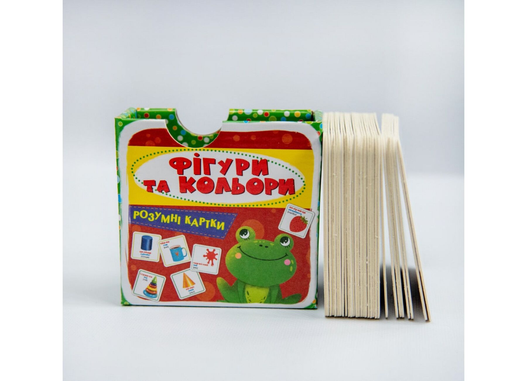 Розумні картки. Фігури та кольори. 30 карток. Crystal Book. - фото 2