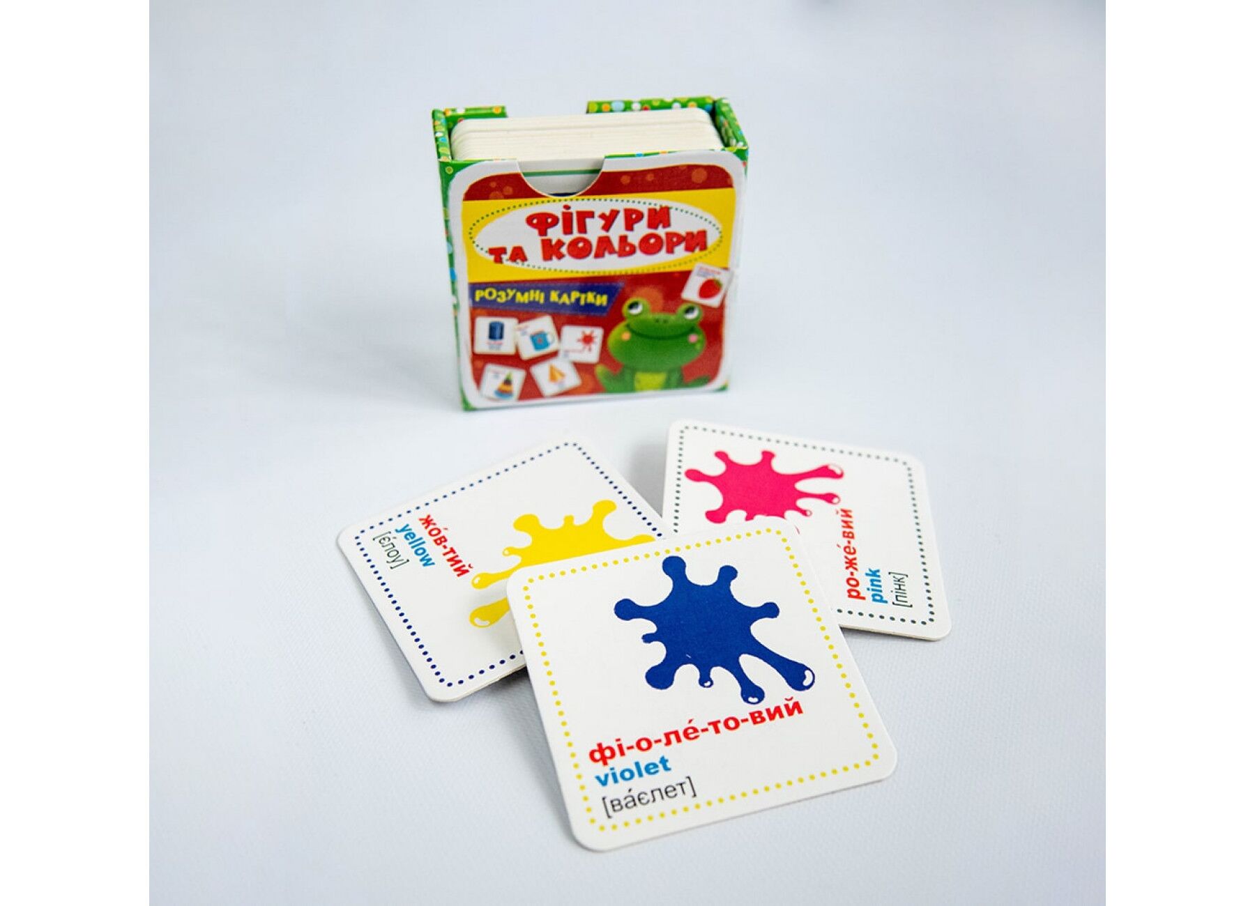 Розумні картки. Фігури та кольори. 30 карток. Crystal Book. - фото 3