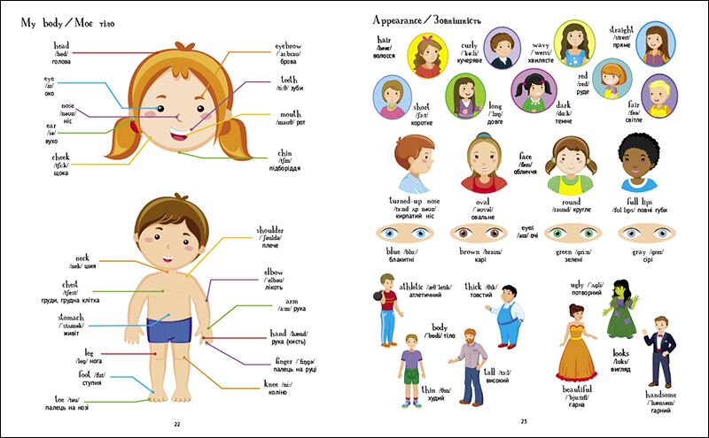 Книжка англійських слів у малюнках Основний словник початкової школи Коваль Н. Н. АРТ - фото 4