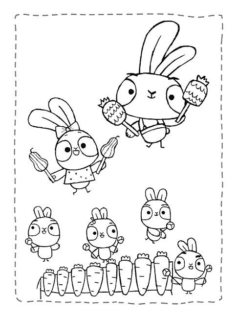 Пригодницькі розмальовки. Хоробрі Зайці. Граймо разом! - фото 3