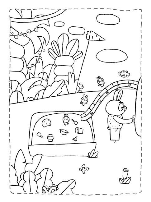 Пригодницькі розмальовки. Хоробрі Зайці. Граймо разом! - фото 4