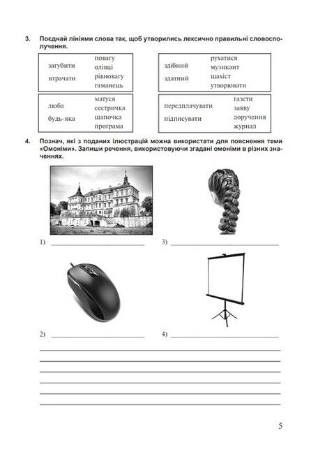 Робочий зошит Українська мова 6 клас Частина 1 НУШ За програмою Н.Б. Голуб О.М. Горошкіної Авт: Онатій А. Ткачука Т. Вид-во: Богдан - фото 6