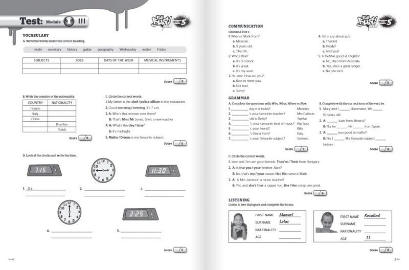 Збірник контрольних робіт Англійська мова Test Booklet Full Blast Plus 5 клас НУШ Авт: H. Q. Mitchell Marileni Malkogianni Вид-во: MM Рublications - фото 5