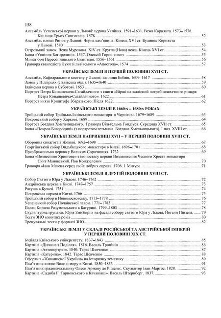 ЗНО 2023. Історія України. Пам’ятки архітектури та образотворчого мистецтва. Портрети історичних персоналій - фото 3