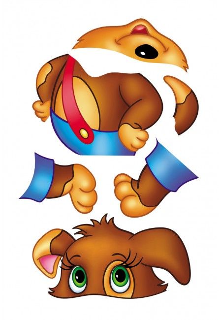 Аплікації для малят. Півник - фото 2