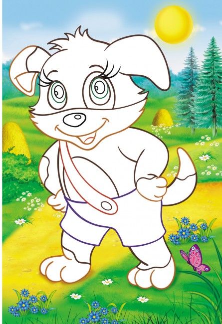 Аплікації для малят. Півник - фото 3