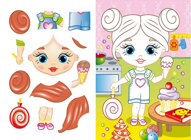 Аплікації для малят. Софія - фото 4