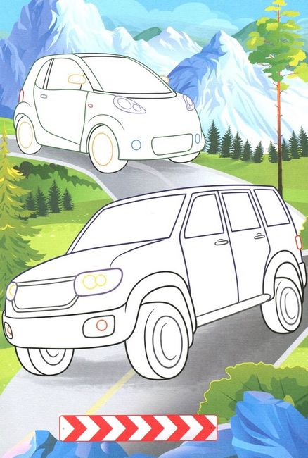 Аплікації для малят. Техніка - фото 3